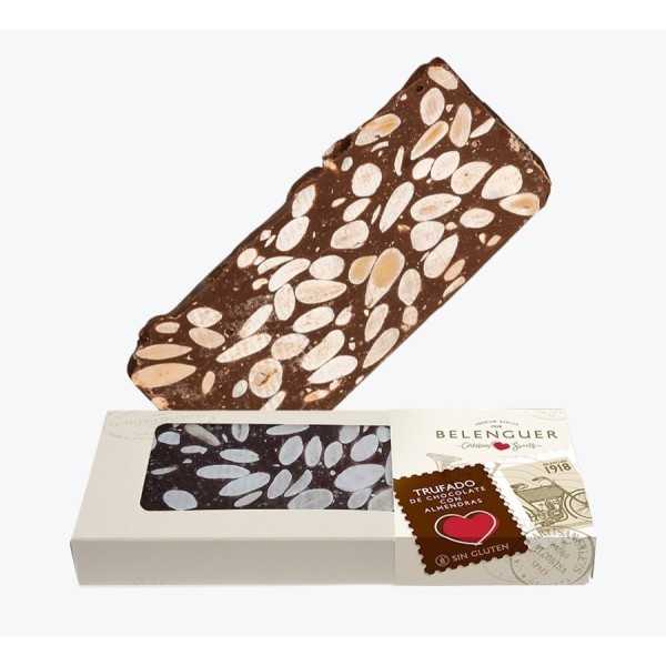 Turrón Chocolate con Almendras