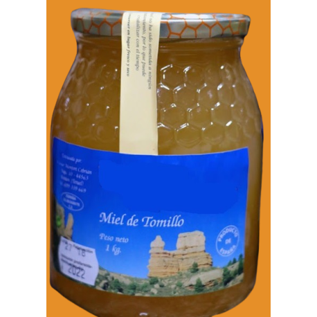 Miel de Tomillo portal del Maestrazgo 1Kg Miel de Tomillo portal del Maestrazgo 1Kg