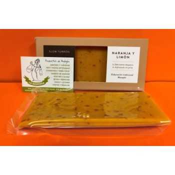 Turrón Naranja y Limón Artesano