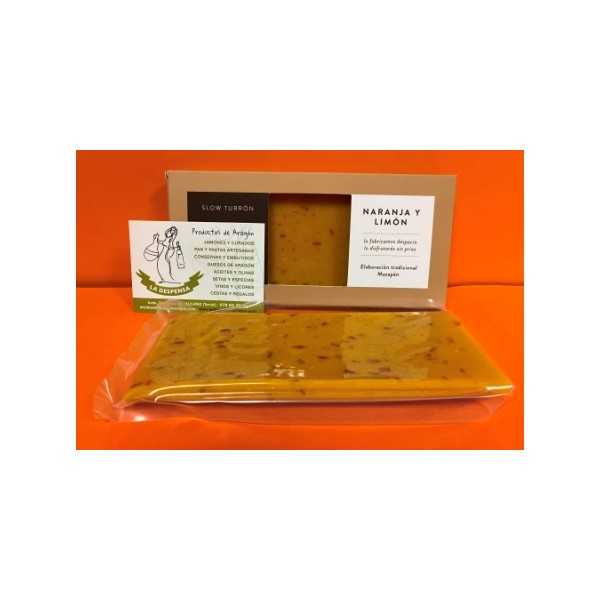 Turrón Naranja y Limón Artesano