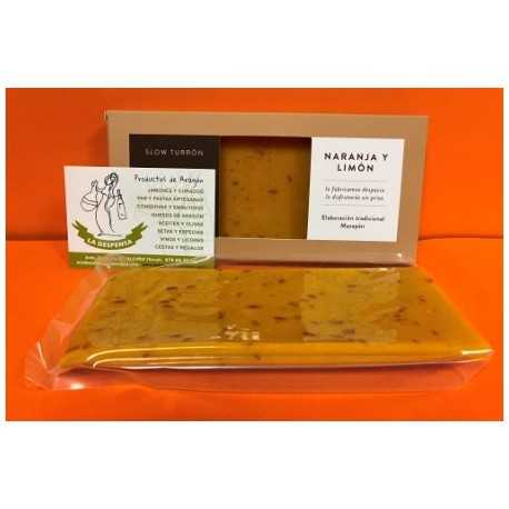 Turrón Naranja y Limón Artesano Turrón Naranja y Limón Artesano