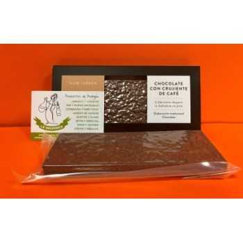 Turrón de Café con Crujiente de Chocolate