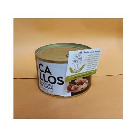 Callos de Cordero en Salsa TERNASCO DE ARAGÓN IGP
