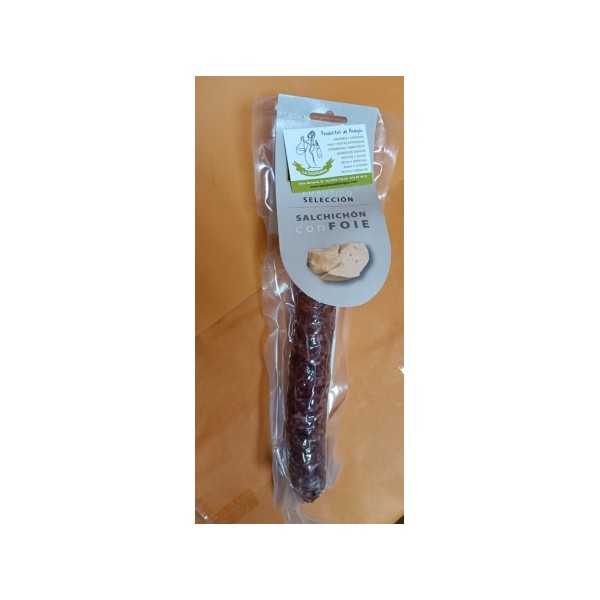 Salchichón con Foie Artesano 200gr