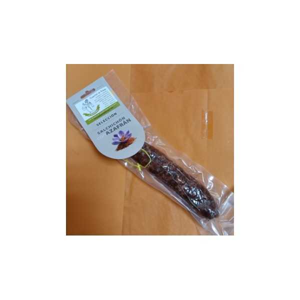 Salchichón con Azafrán Artesano 200gr