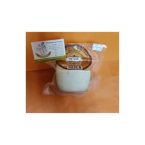 Queso Ahumado de Oveja La Val cuña