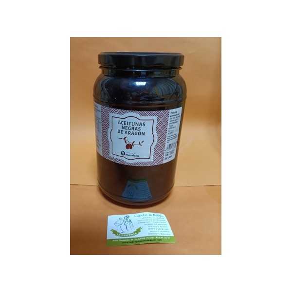 Aceituna Negra Aragón 1Kg
