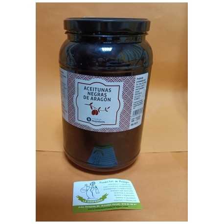 Aceituna Negra Aragón 1Kg